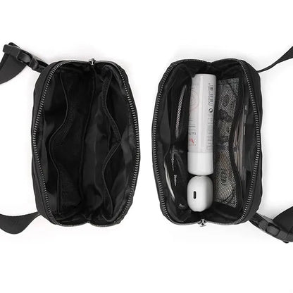 fashion versatile unisex portable large capacity waist bag