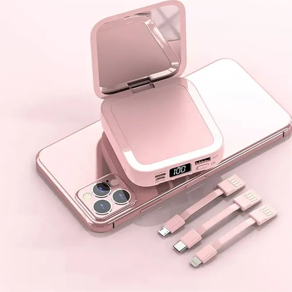 10000mAh Portable Power Bank & Mirror