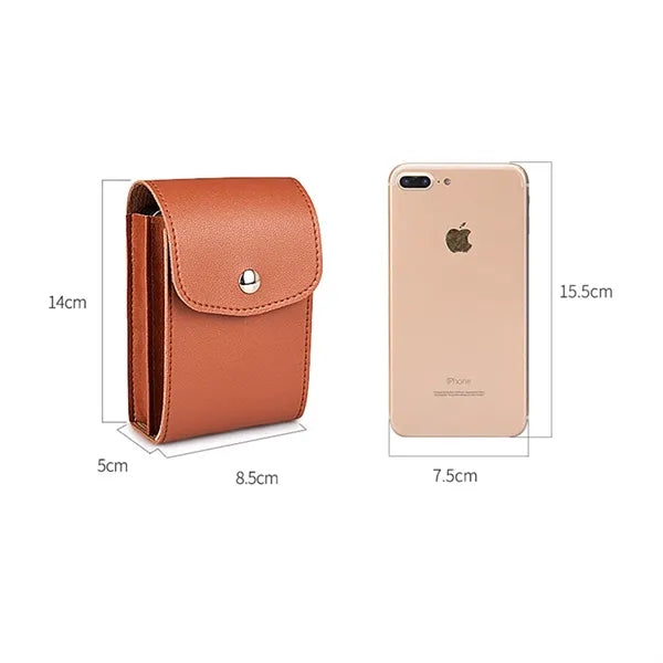 PU Leather Cable Organizer Pouch