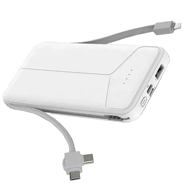 10000mAh High-Capacity Portable Power Bank
