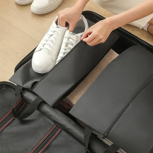 Portable Travel Shoe Bags with Zipper Closure