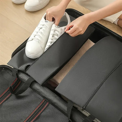 Portable Travel Shoe Bags with Zipper Closure