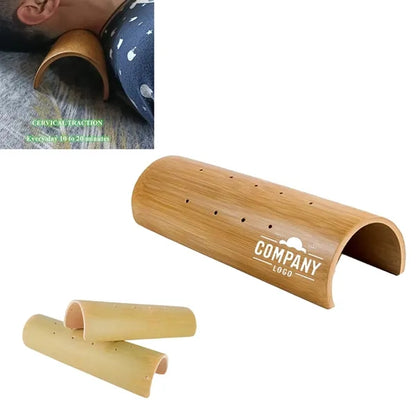 Bamboo Cervical Pillow Neck Stretcher