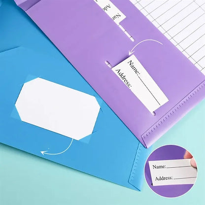 Plastic Folder With Pockets