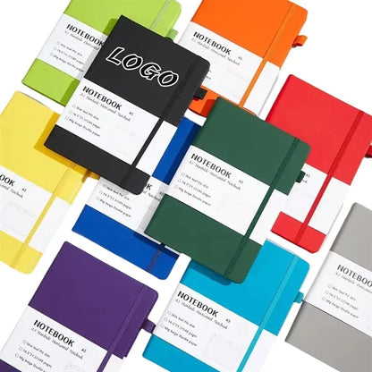 A5 Customizable Logo School Office Notebook With Strap