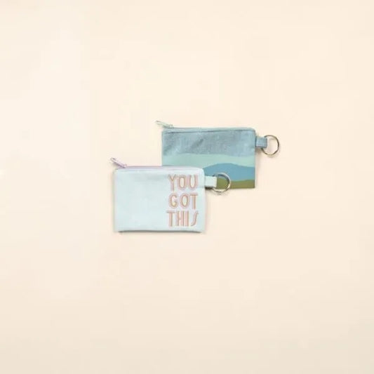 PENNY KEY RING - DENIM