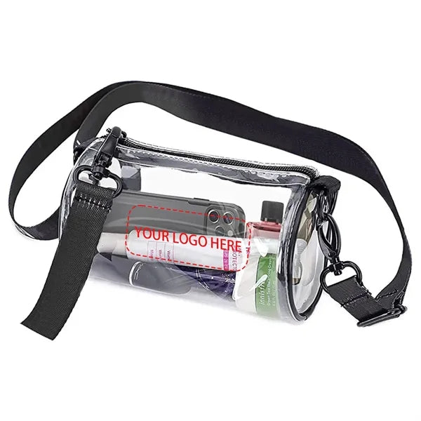 Clear Barrel Bag