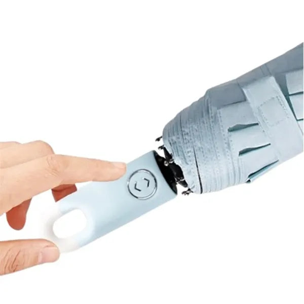 Portable UV Rain Protection Travel Umbrella with Handle