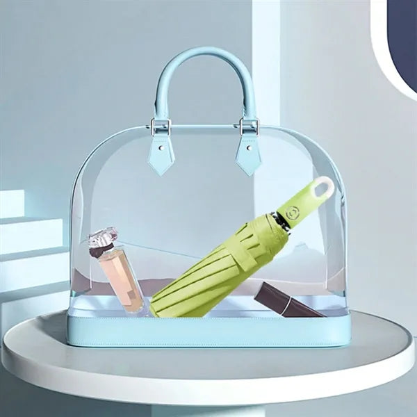 Portable UV Rain Protection Travel Umbrella with Handle
