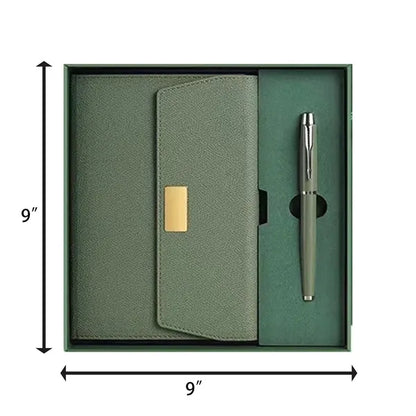 A5 Haute Couture Notebook Pen Set With Carry Bag