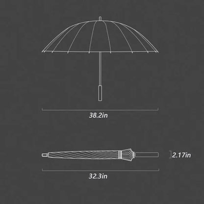 Clear Windproof Rain Wedding Prom Outdoor Bubble Umbrella