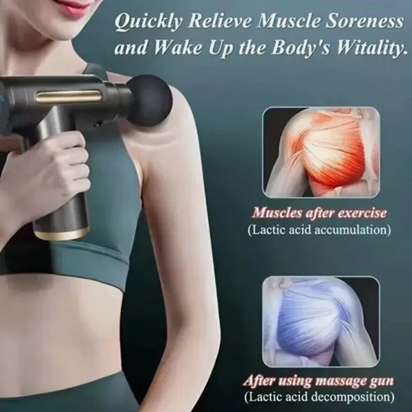 Electric Mini Pain Relief Back Athletes Gifts Massage Gun