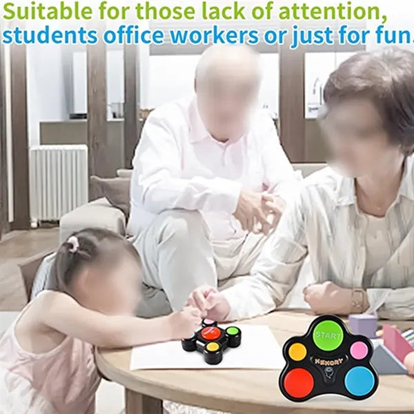 Lightweight Portable Kids Light-Up Memory Game with Sounds