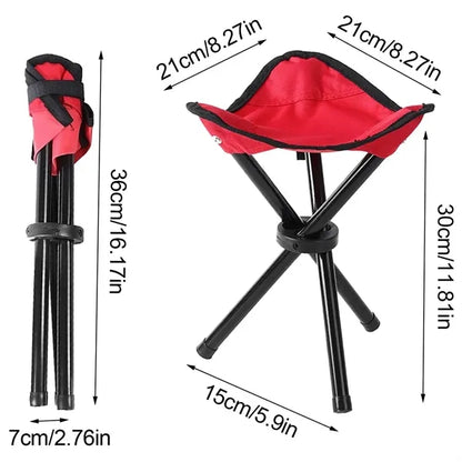 Portable Folding Lightweight Tripod Outdoor Stool Chairs