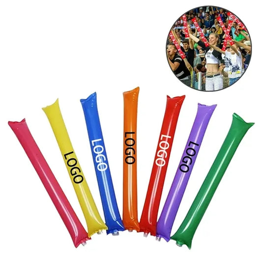 Custom Inflatable Cheer Sticks - Perfect for Sports & Events