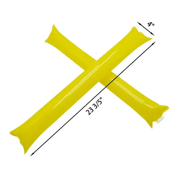 Custom Inflatable Cheer Sticks - Perfect for Sports & Events