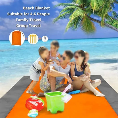 Outdoor waterproof compact pocket camping mat beach blanket