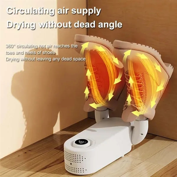 360 Degree Heat Blower Folding Glove Sneaker Shoe Dryer