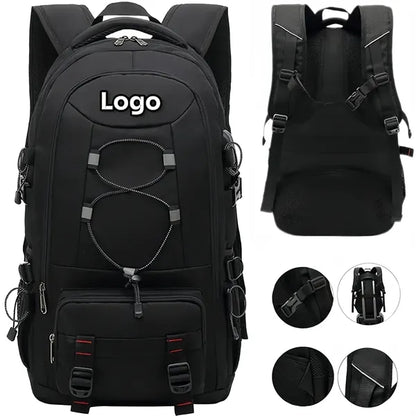 Large capacity waterproof hiking backpack for men and women