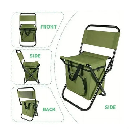Outdoor Folding Cooler Chair