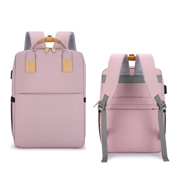 Campus Backpack with USB Charging Port
