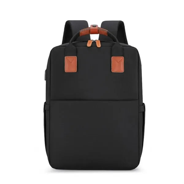 Campus Backpack with USB Charging Port