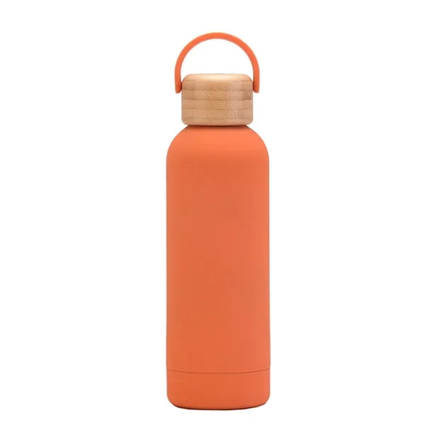 17 OZ. Blair Stainless Steel Bottle with Bamboo Lid