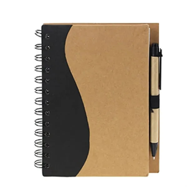 Eco Spiral Notebook & Pen