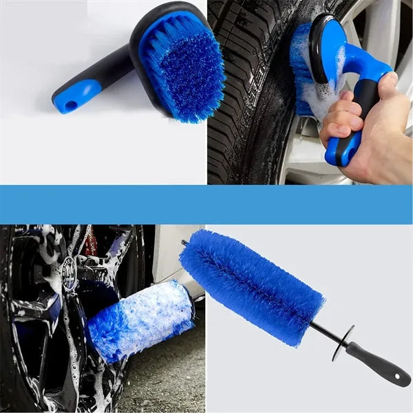 Versatile Automobile Detailing Brush Car Washing Tools Kit