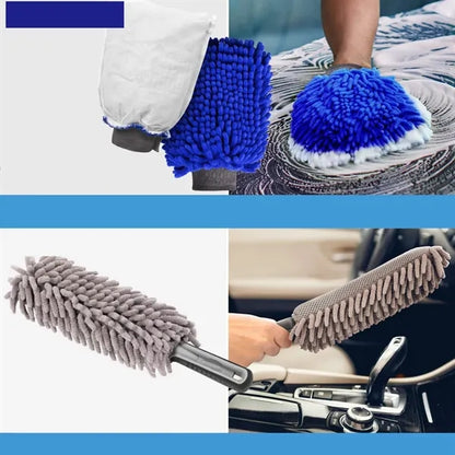 Versatile Automobile Detailing Brush Car Washing Tools Kit