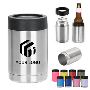 12oz Double Wall Stainless Steel Bottle Cooler Can Sleeve