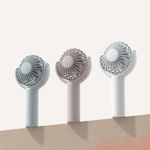Mini portable rechargeable travel powerful handheld fan