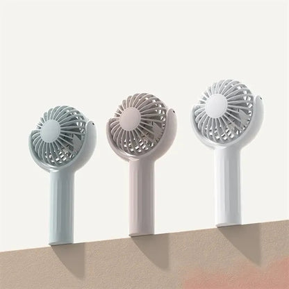 Mini portable rechargeable travel powerful handheld fan