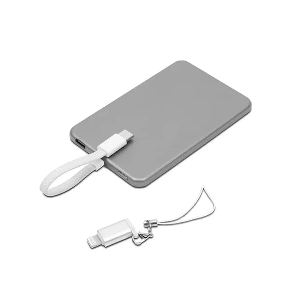 Ultra Thin Metal Magnetic Power Bank 3000mAh