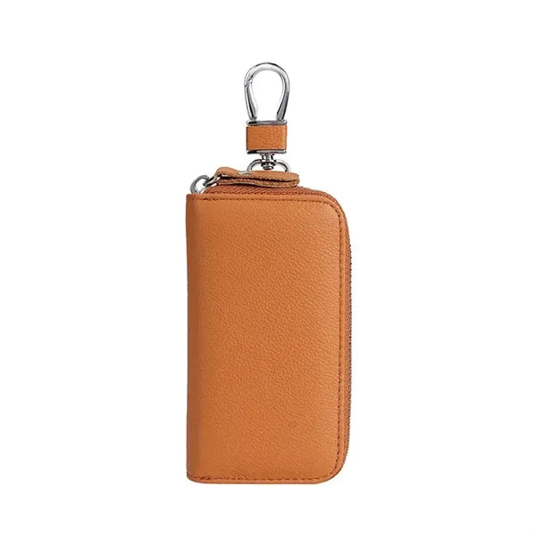 Leather Car Keychain