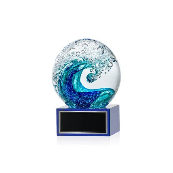 Surfside Award on Hancock Base - Blue