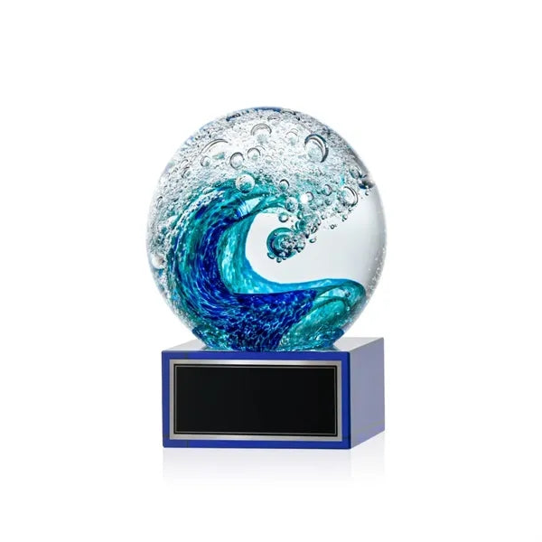 Surfside Award on Hancock Base - Blue