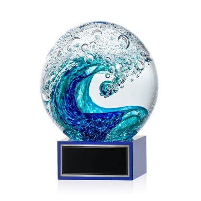 Surfside Award on Hancock Base - Blue