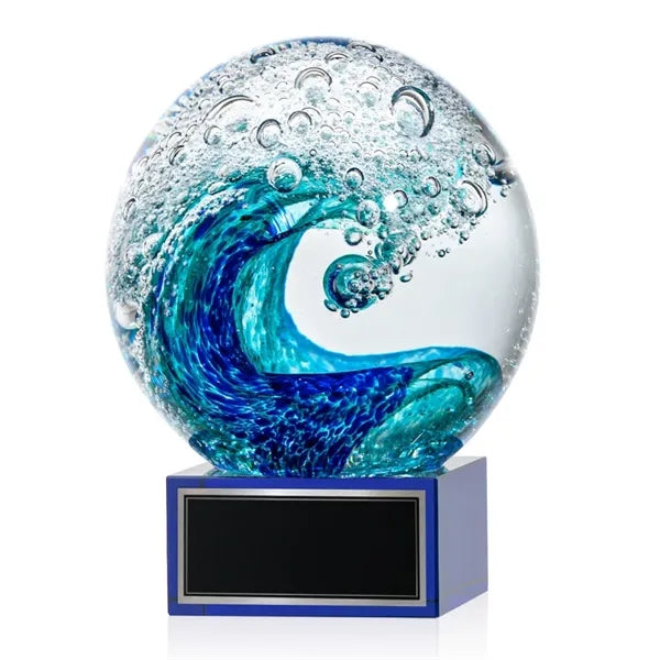 Surfside Award on Hancock Base - Blue