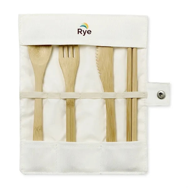Zero-Waste Bamboo Utensil Kit