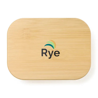 2 Cup Bamboo Storage Container