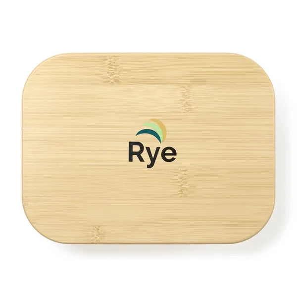 4 Cup Bamboo Storage Container