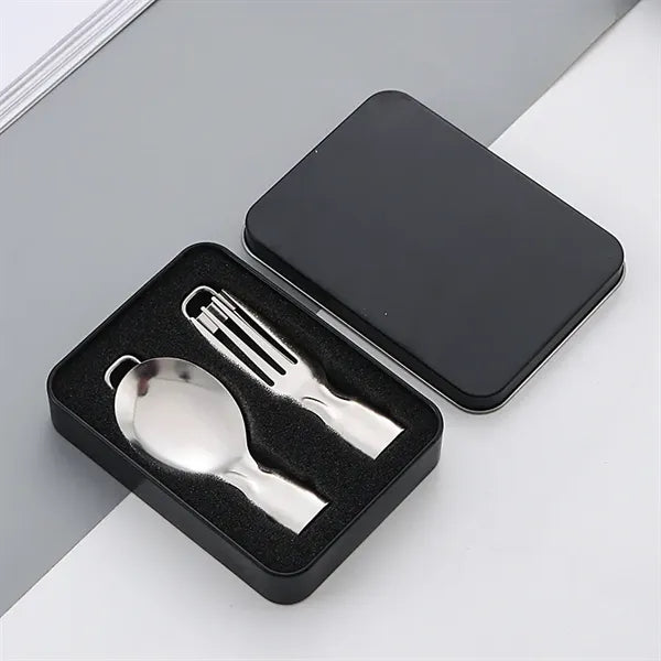 Travel Cutlery Set with Case