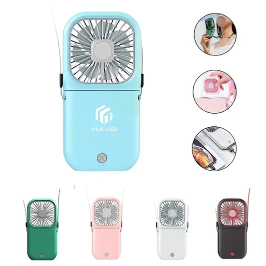 Portable multifunctional power bank mobile phone holder fan