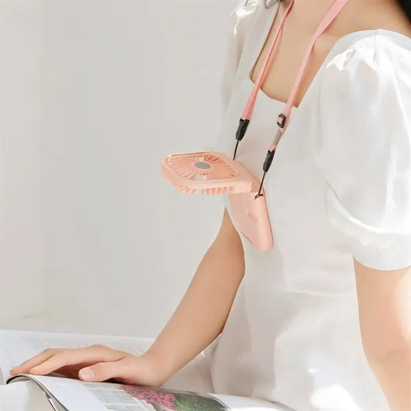 Portable multifunctional power bank mobile phone holder fan