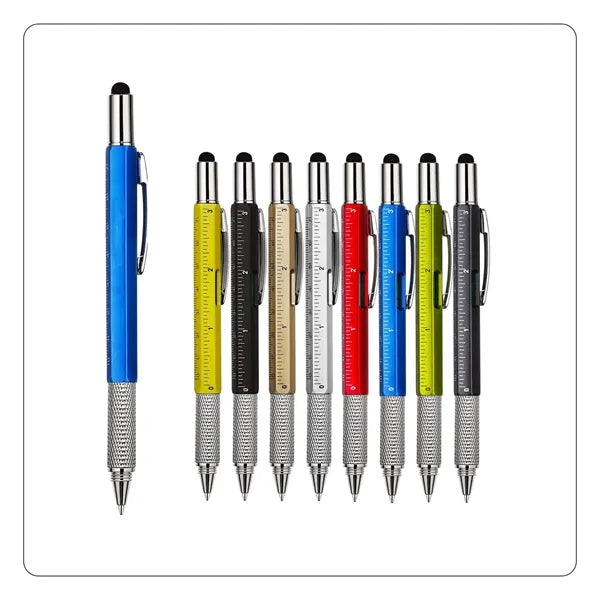 Multitool Tech Pen with Screwdriver and Ruler