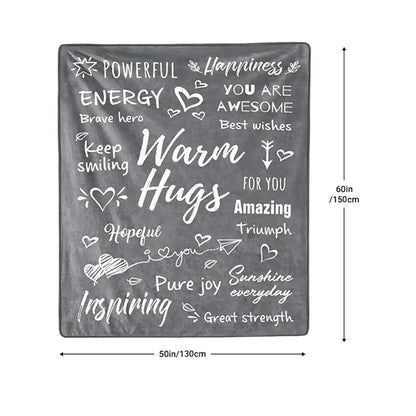 Warm Soft Flannel Throw Blanket