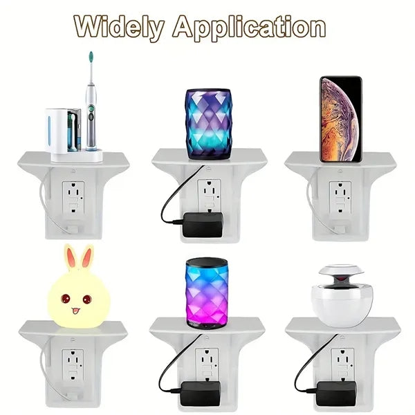 Outlet Shelf Wall Holder
