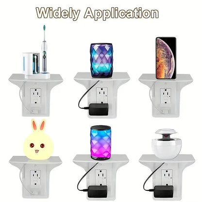 Outlet Shelf Wall Holder