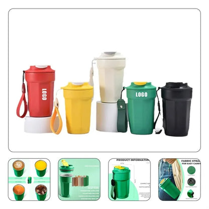 Stainless Steel Tumbler, Insulated and Leak-Proof